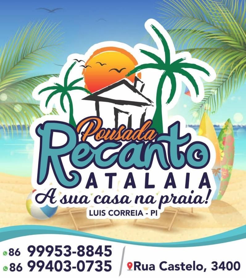 Pousada Recanto Atalaia Luis Correia Bagian luar foto